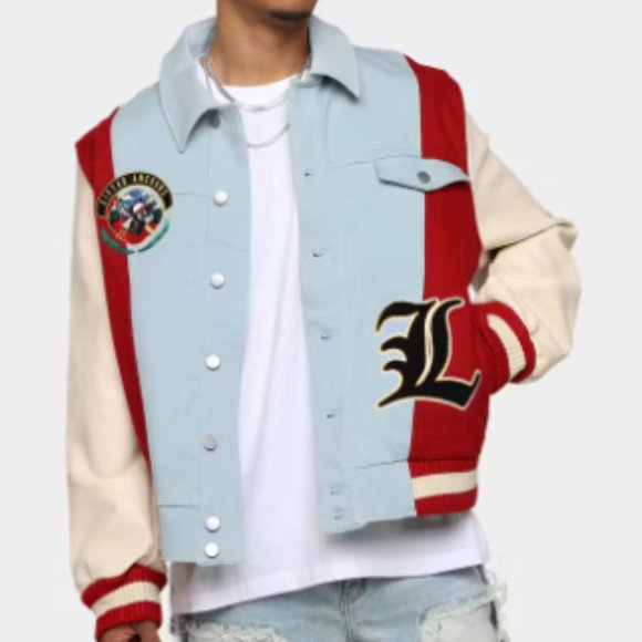 Lifted Anchors Jackets & Coats Lifted Anchors Claridge Letterman